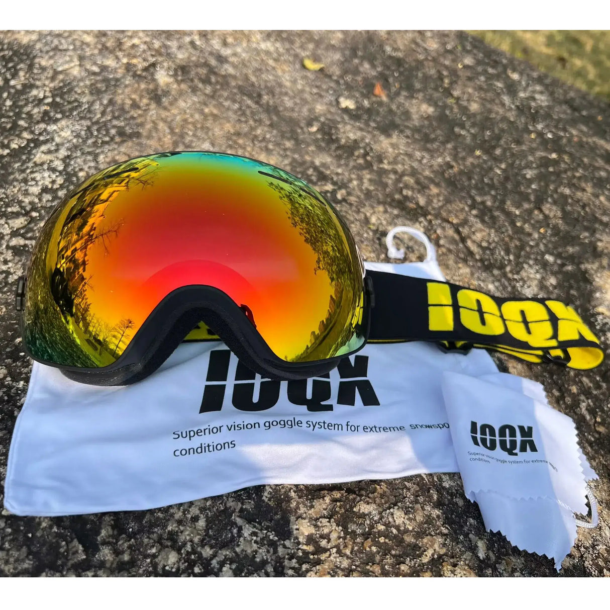 Clear Vision on the Slopes Double Layer Ski Goggles