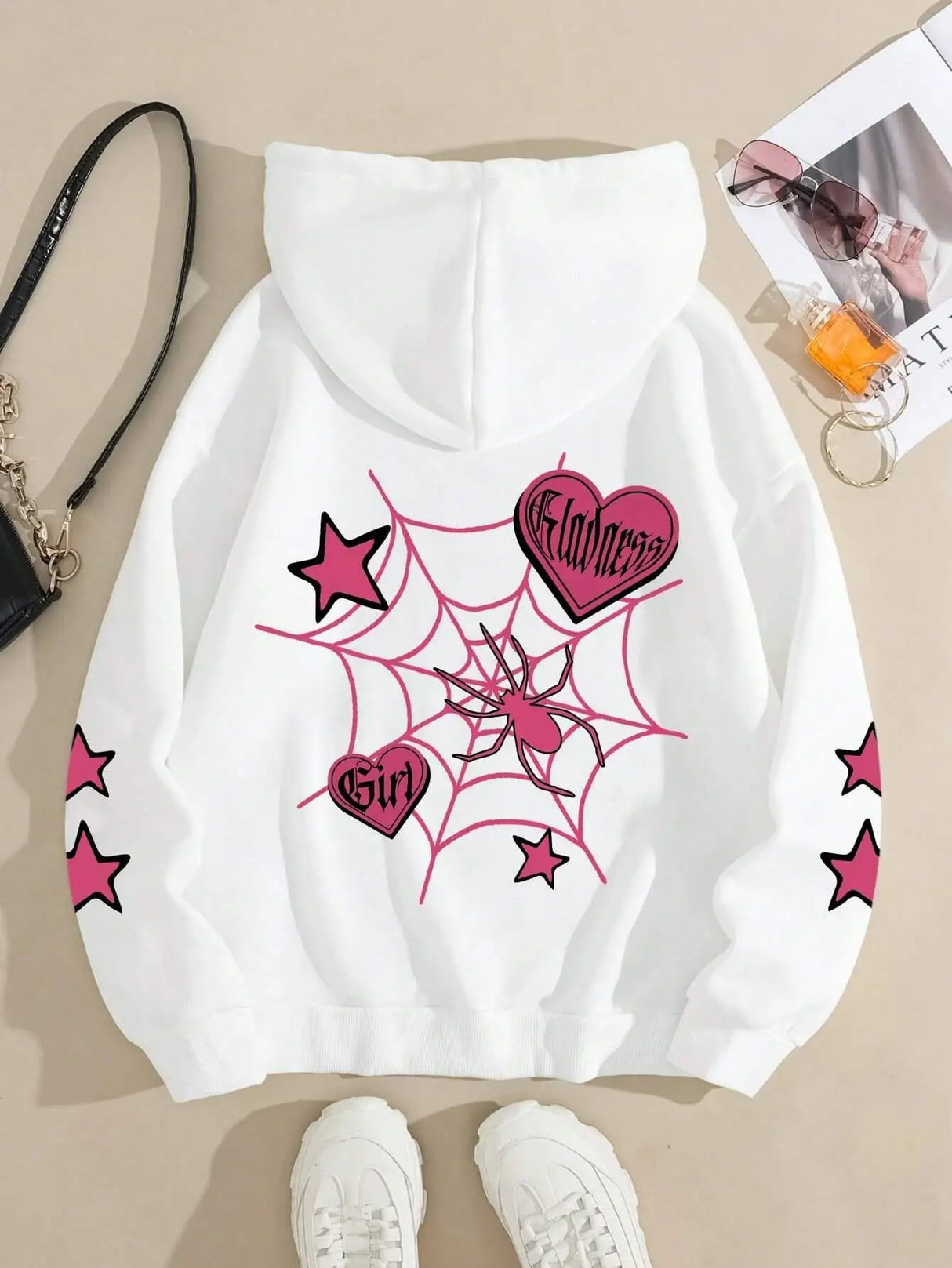 Eye Catching Spider Star Sweatshirt