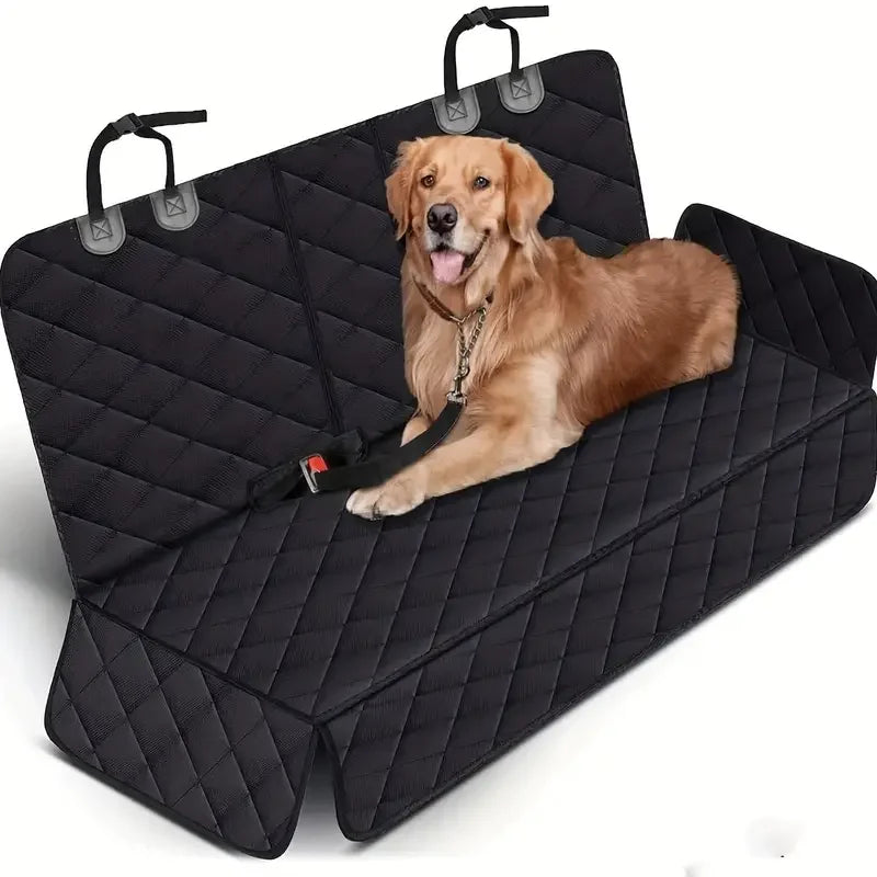 Dog Car Seat Cover, Back Seat Cover for Dogs Pet Car Seat Protector Waterproof Bench Car Seat Cover, Non-Slip Reat Seat Cover