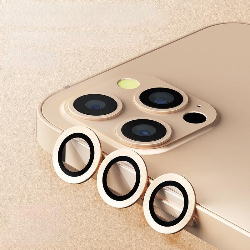 Camera Glass for iPhone 13 Mini Pro Max Glass Protector Camera iPhone 13 Protective Glass iPhone 13 Pro Max Screen Protector Camera Cover Circle Tempered Glass Protector
