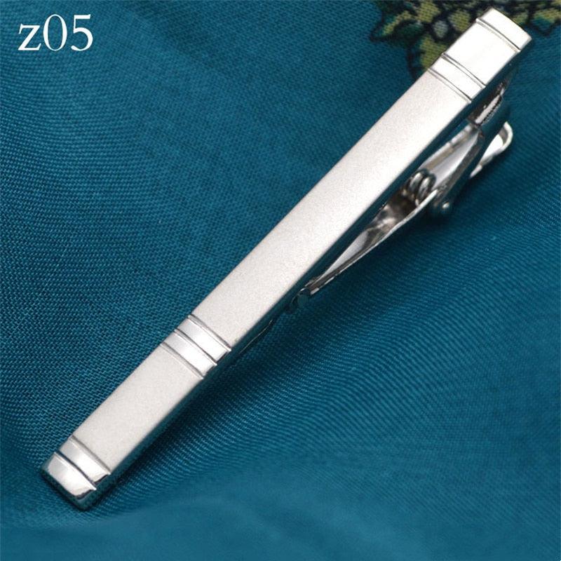 New Metal Silver Color Tie Clip For Men Wedding Necktie Tie Clasp Clip Tie Clips for Men Tie Bar Clip Regular Ties Necktie Wedding Business Tie Pin Clips Gentleman Ties Bar Elegant Men's Accessories
