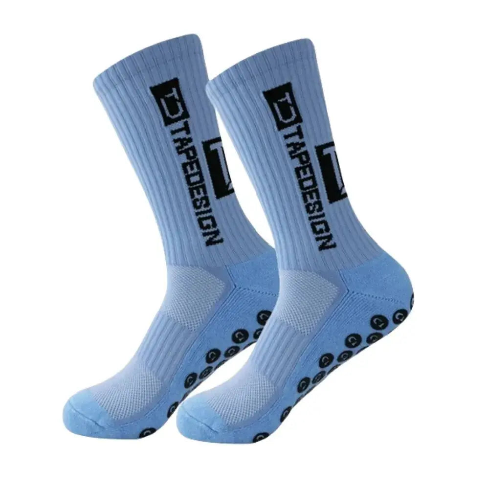 Men's & Women's Football & Running Socks Anti Slip Grip