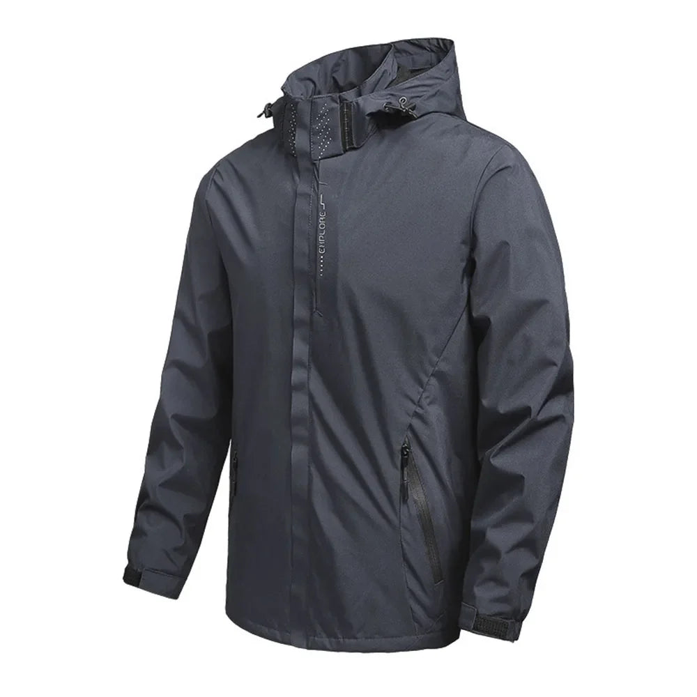 Stay Dry on Your Adventures Men's Waterproof Jacket