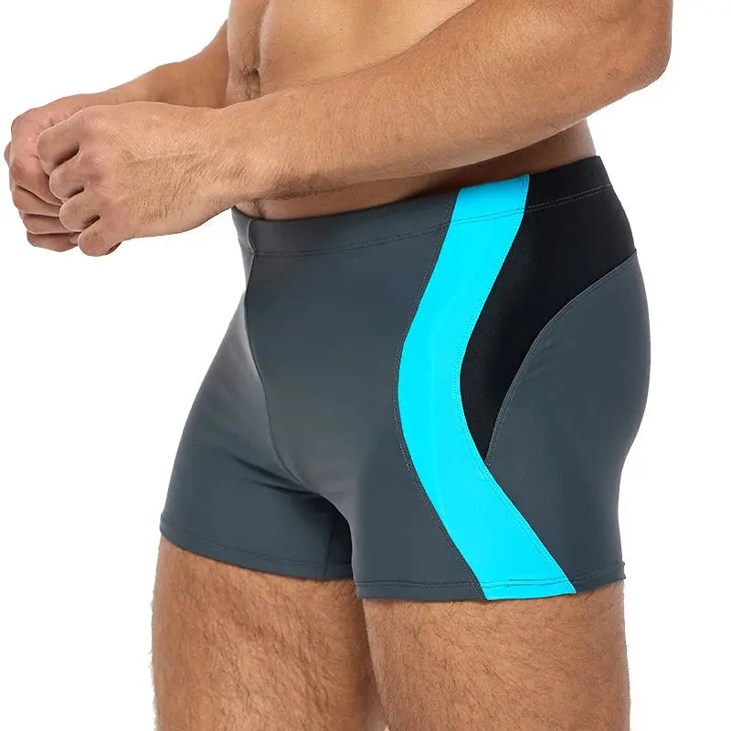 Men's Breathable Gym & Swim Shorts Adjustable Waist Quick Dry