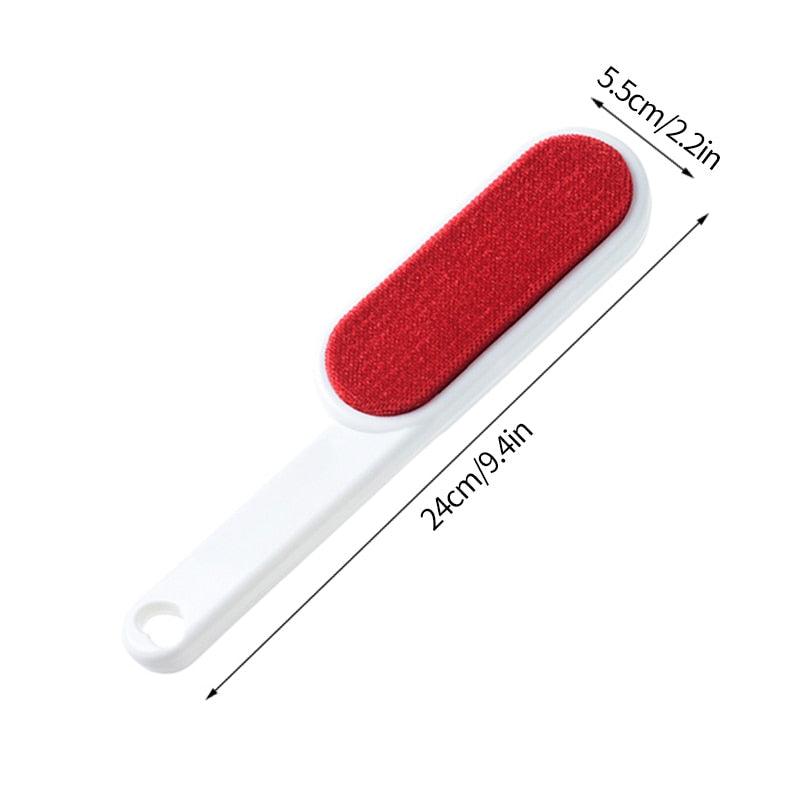 Pet Hair Remover Lint Rollers Brushes Clothes Hairball Remover Brush Dust Sticky Cleaner Fur Clean Pet Hair Tools Reusable Pet Hair Remover with Self-Cleaning Base Pet Hair Double Sided Brush