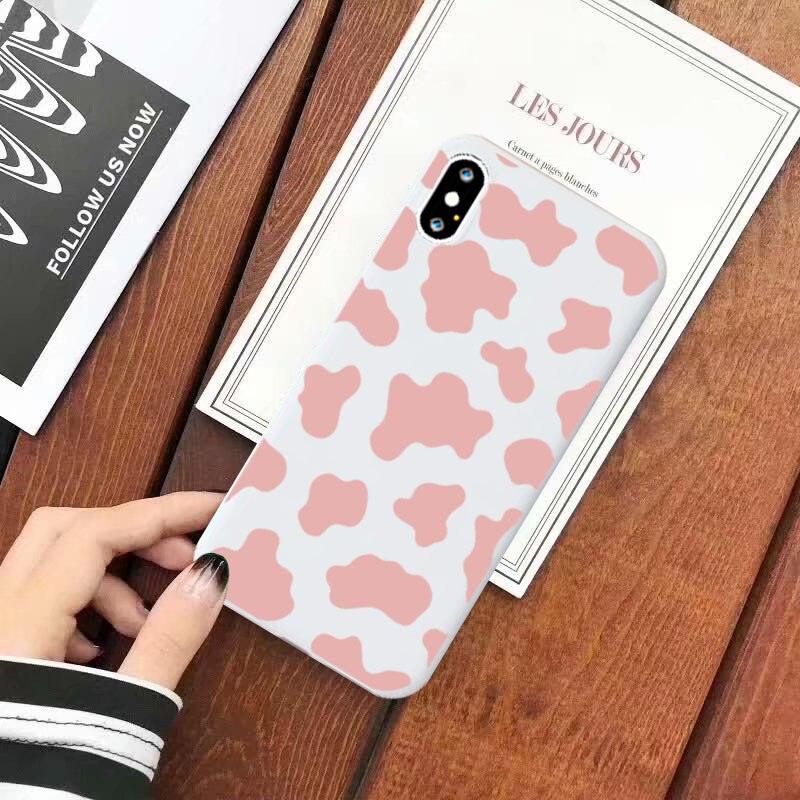 Slim Fit Lightweight Black White Print Silicone Case For iPhone 11 Pro 7 8 Plus X XR XS Max iphone 11 Cell Phone Case Cover White Black Pattern Print Silicone Unisex Case