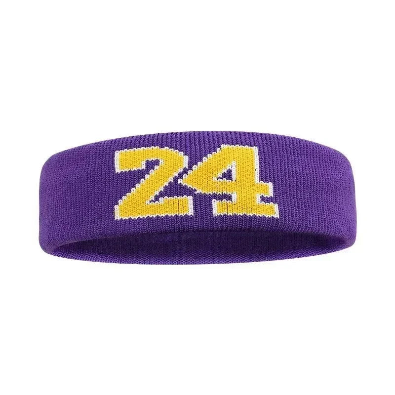 24" Cotton Athletic Headband Sweat Wicking & Durable