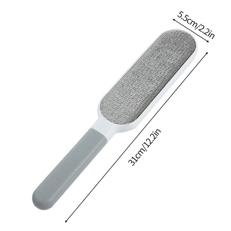 Pet Hair Remover Lint Rollers Brushes Clothes Hairball Remover Brush Dust Sticky Cleaner Fur Clean Pet Hair Tools Reusable Pet Hair Remover with Self-Cleaning Base Pet Hair Double Sided Brush