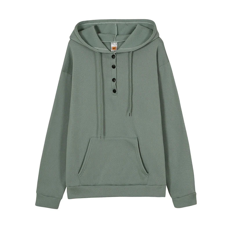 Cozy and Casual Women's Hooded Sweatshirt