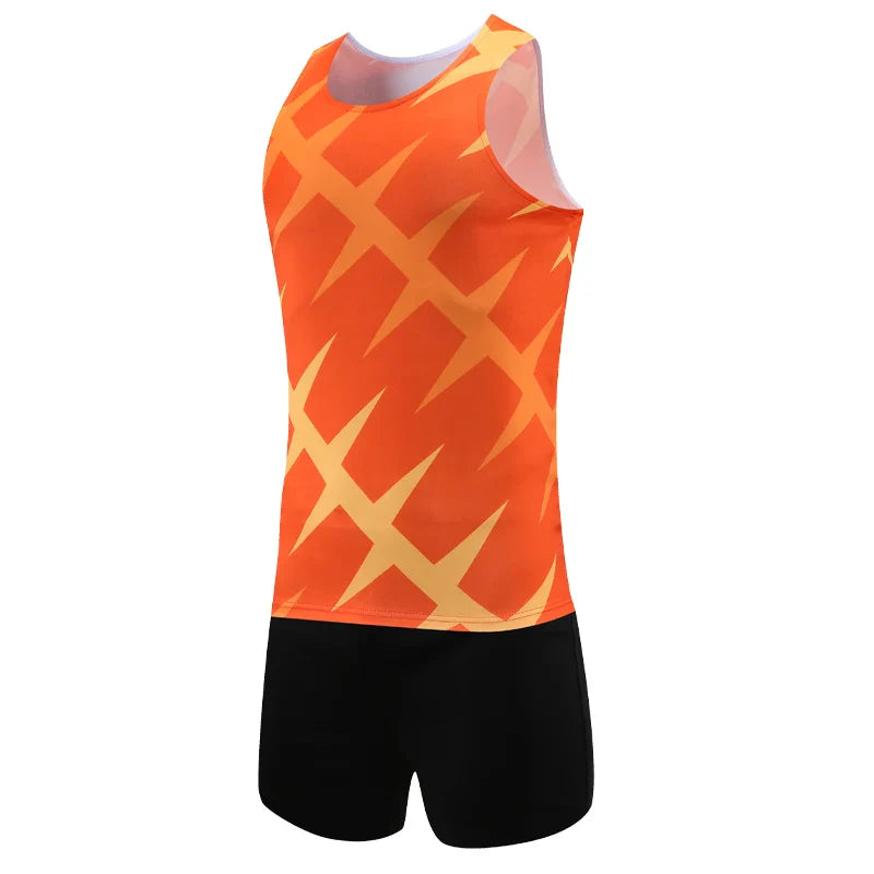 Custom Running Gear Breathable Quick Dry Sets for Teams