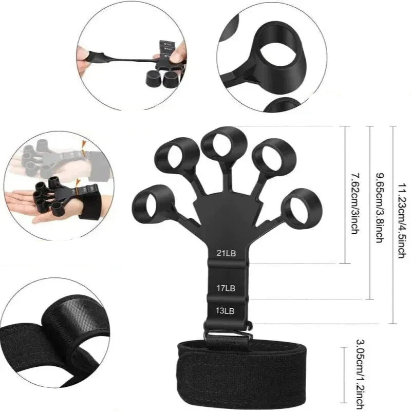 Hand Therapy Tool Customizable Finger Exerciser