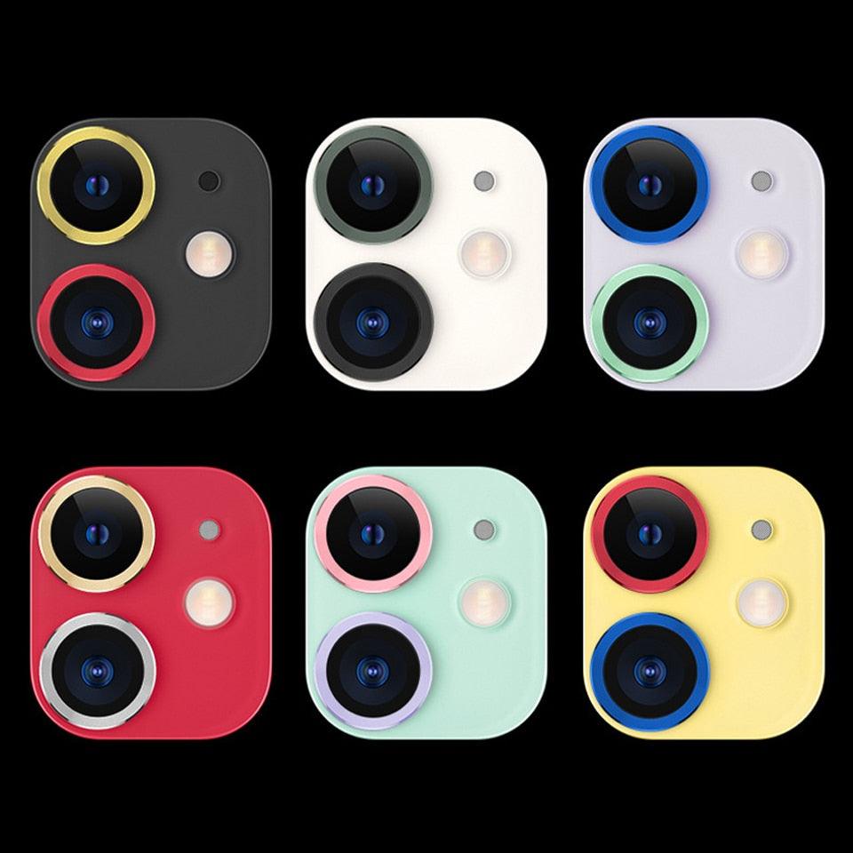 Camera Glass for iPhone 13 Mini Pro Max Glass Protector Camera iPhone 13 Protective Glass iPhone 13 Pro Max Screen Protector Camera Cover Circle Tempered Glass Protector