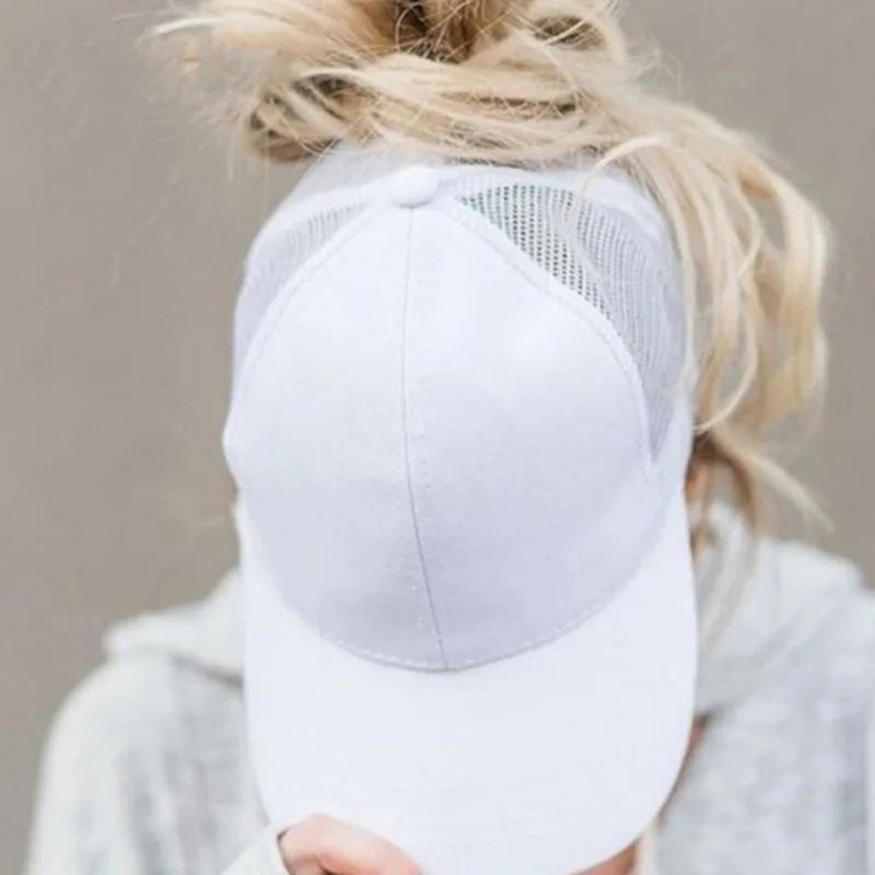 Messy Bun Baseball Cap