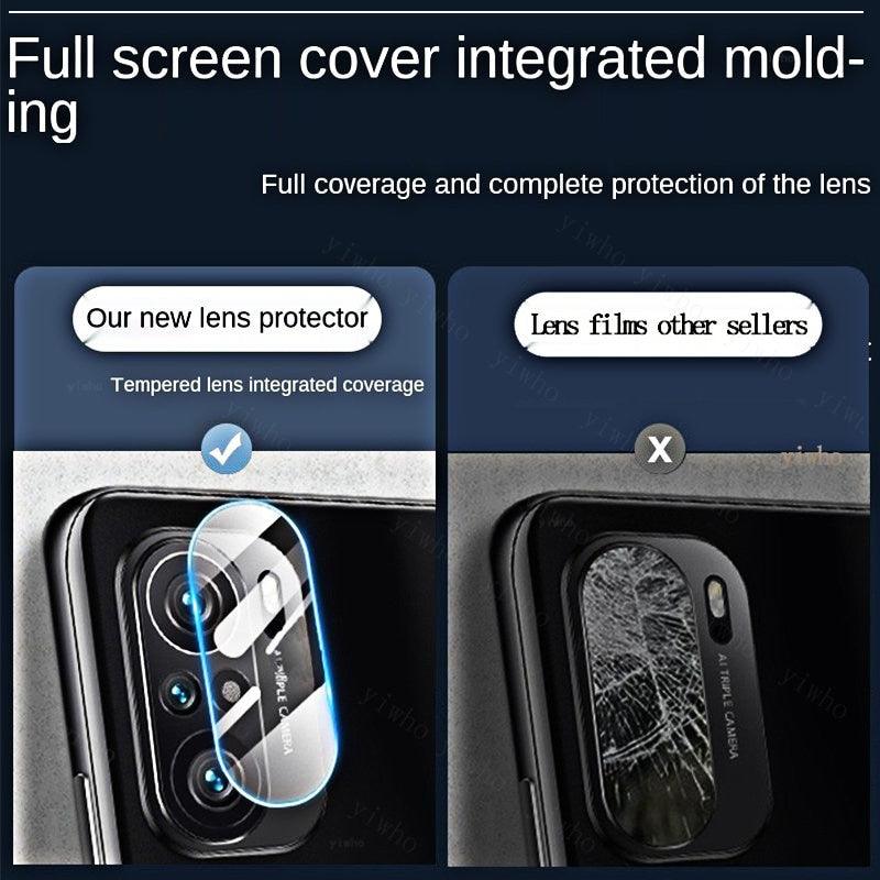 2pcs Tempered Glass for IPhone 14 Pro Max Plus Screen Protectors for IPhone14 13 Pro 13 Mini X XR Xs Max Se 2022 Camera Lens Lens Protectors Luminous Ring Glass for iPhone