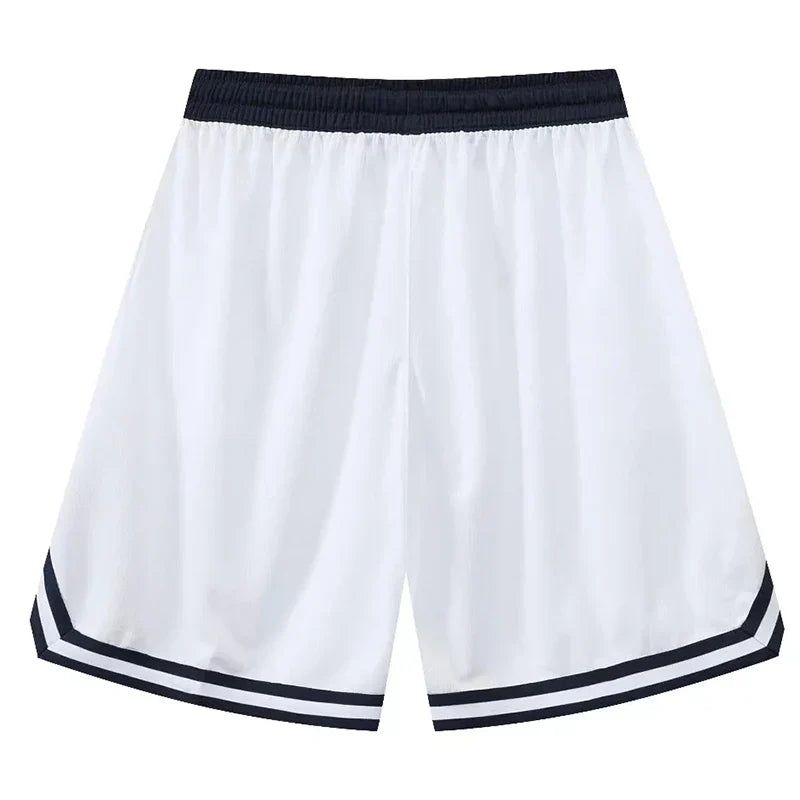 Loose Fit Basketball Shorts with Pockets