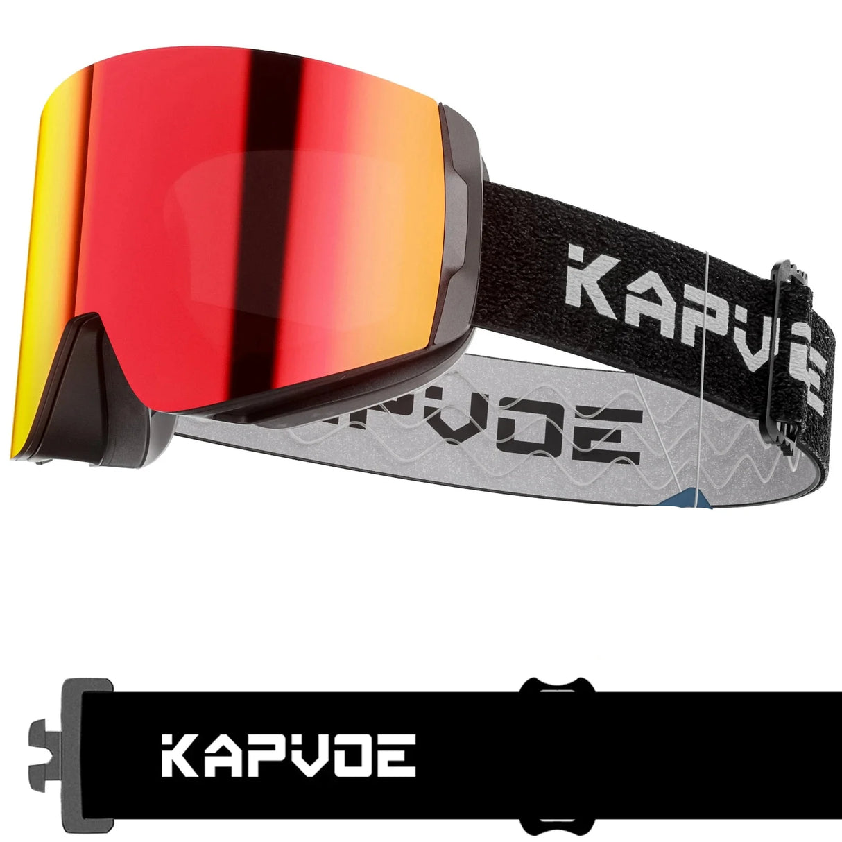 Ultimate Protection Magnetic Ski Goggles with OTG