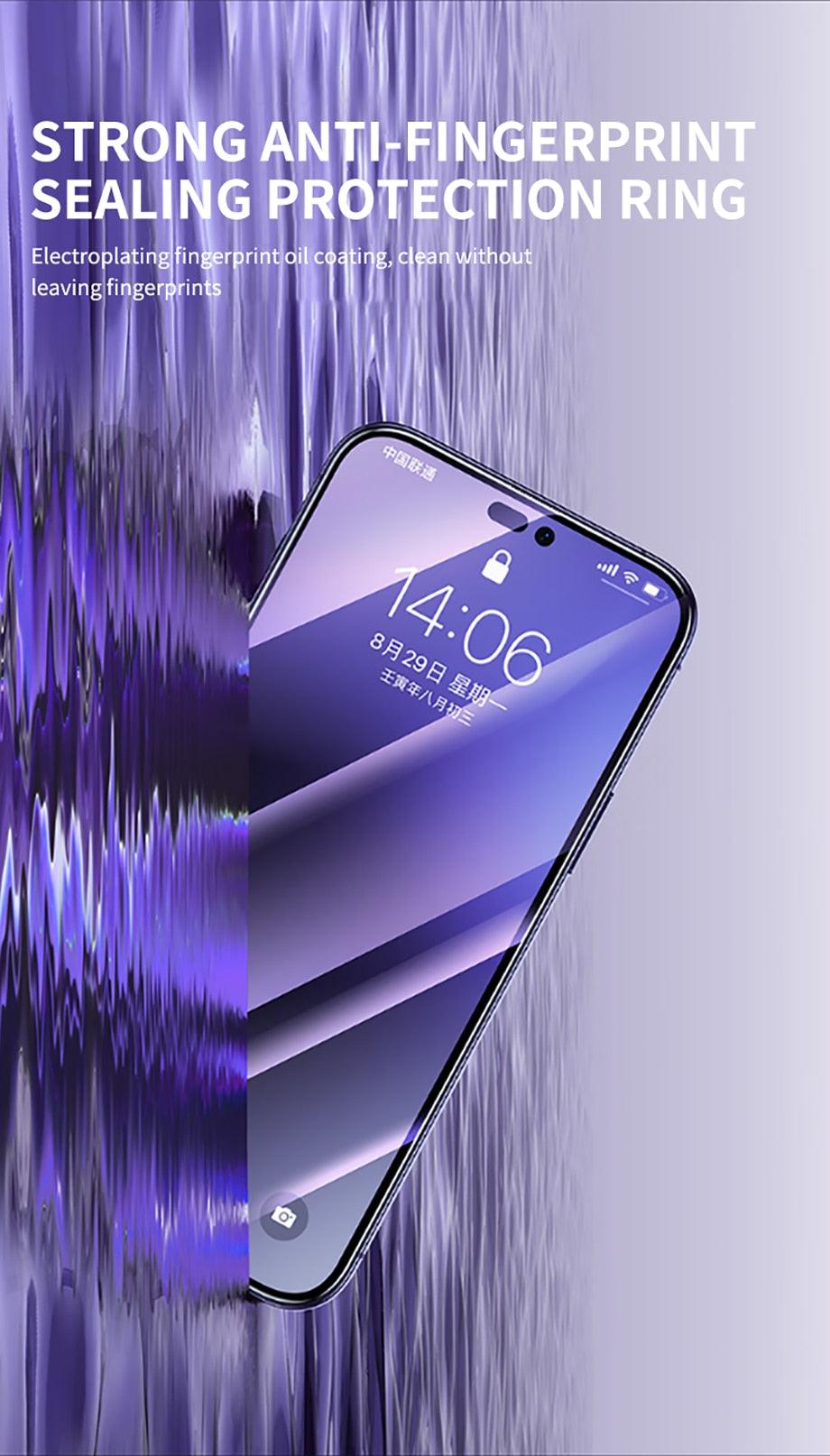 40D High Quality Full Cover Screen Protector For iPhone 14 13 12 11 PRO MAX Tempered Glass For Iphone XS XR X14 13 12 Mini Plus Tempered Glass Screen Protector Compatible For iPhone
