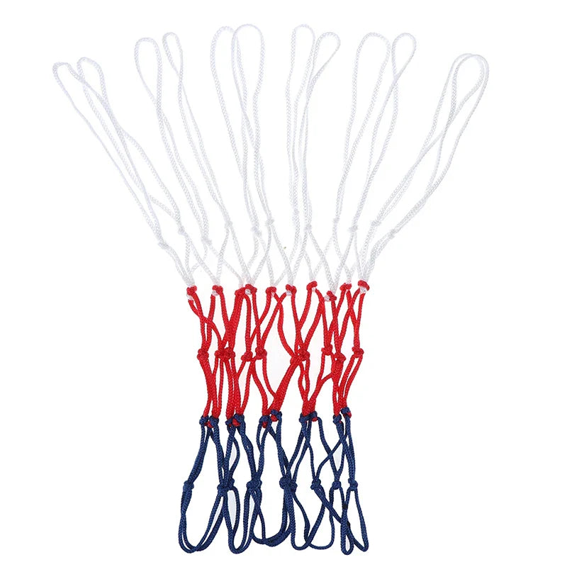 Durable Nylon Basketball Net 3 Color Universal Replacement