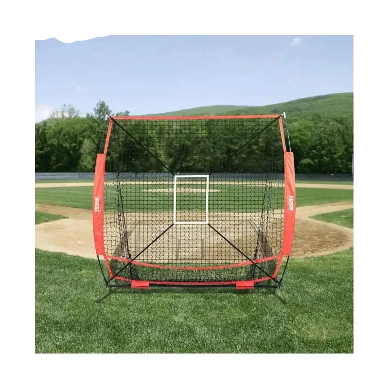 Perfect Your Game 5x5 ft Portable Baseball & Softball Practice Net