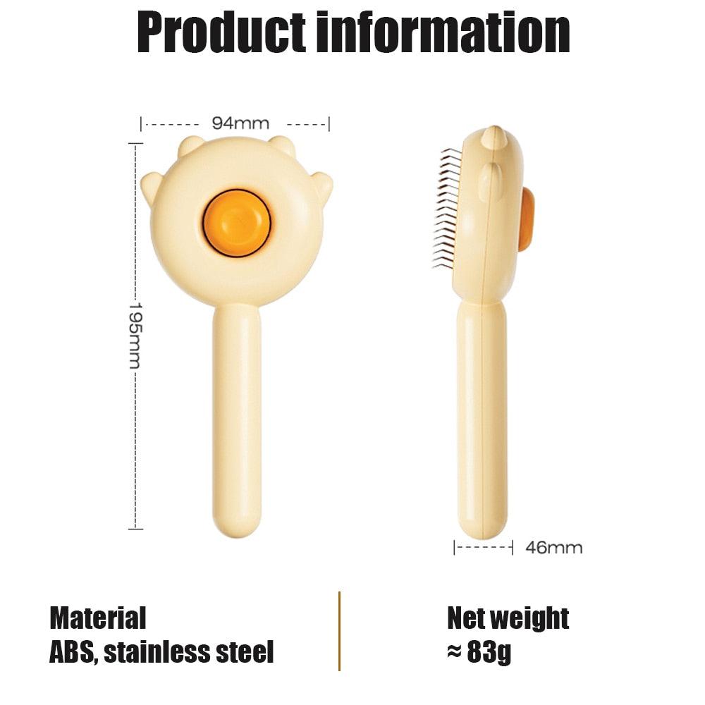 Cat Comb Massage Pet Magic Combs Hair Removal Cat and Dog Universal Needle Brush Pets Grooming Cleaning Remove Supply Care Set Pet Hair Cleaner Brush for Dogs Long or Short Hair Cats Pet Massage Brushes (Copy)