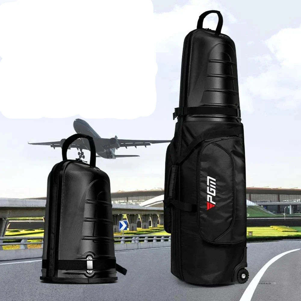 Premium Golf Travel Bag Roller Hard Case Anti-Collision
