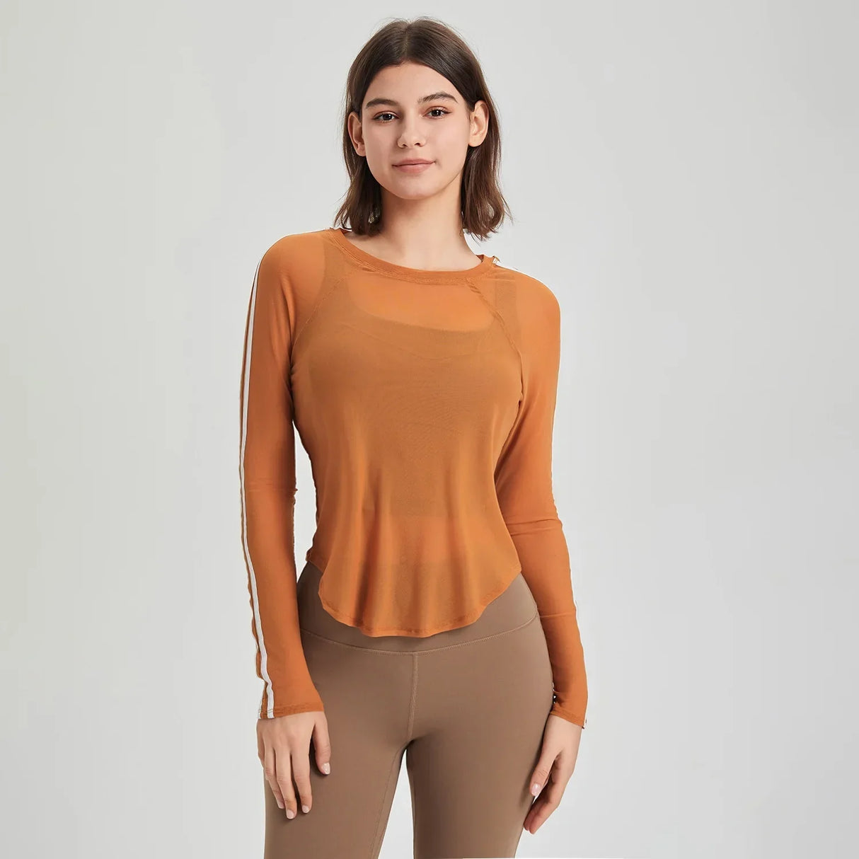 Women's Long Sleeve Sports Shirt Breathable & Stylish