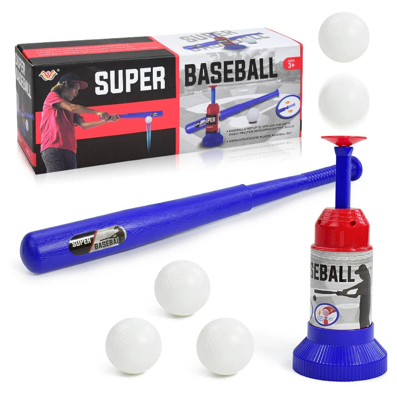 Level Up Your Little Leaguer Auto-Pitch Baseball Toy