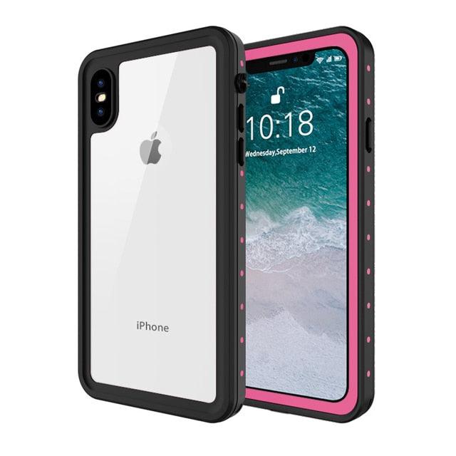 Waterproof Case For iPhone 14 13 12 11 Pro Max 14Plus 12Pro Durable Water Proof Cover Sport 360 Protect iPhone12 Mini Waterproof Case for iPhone Drop Resistant Iphone Clear Back