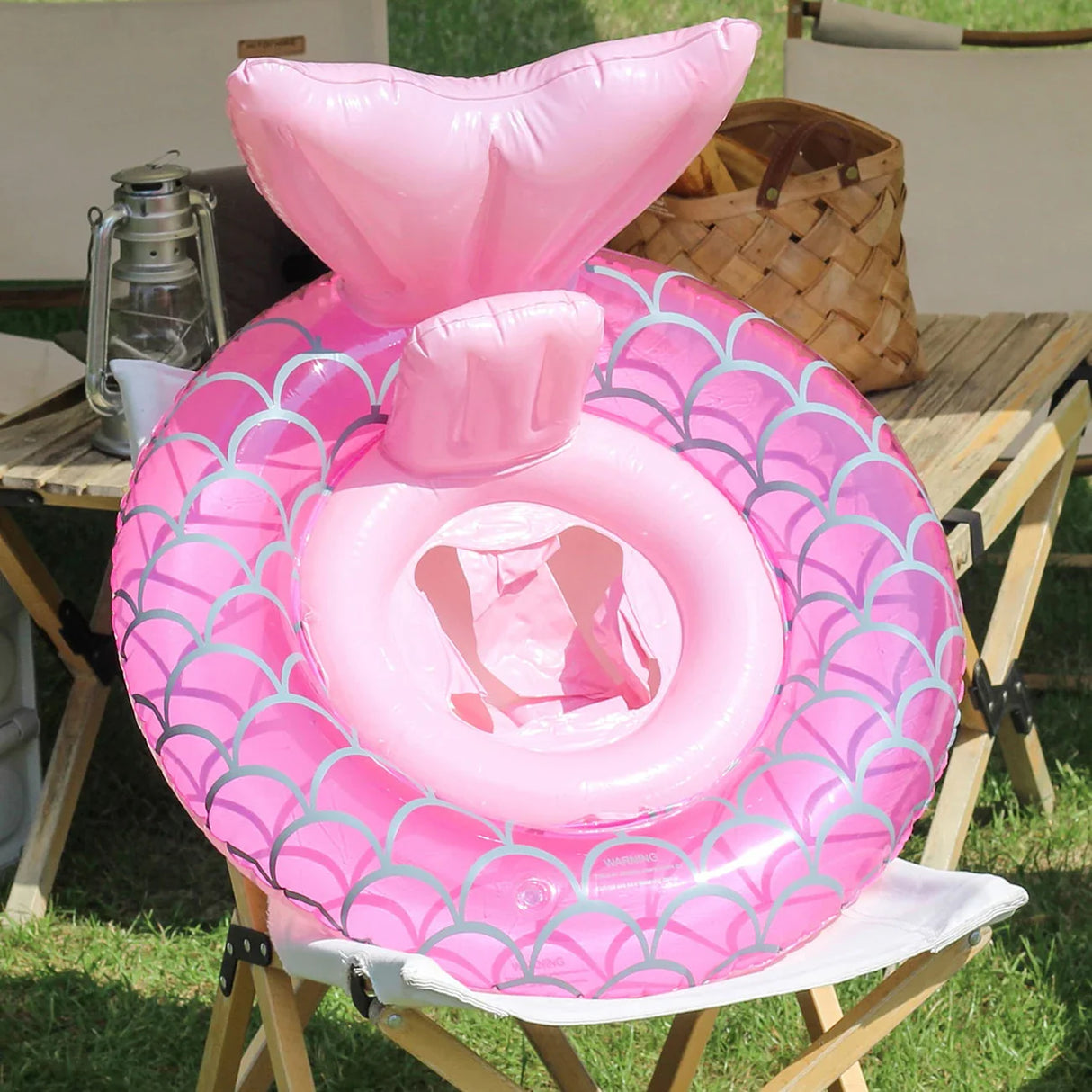 Safe and Secure Mermaid Baby Swim Float