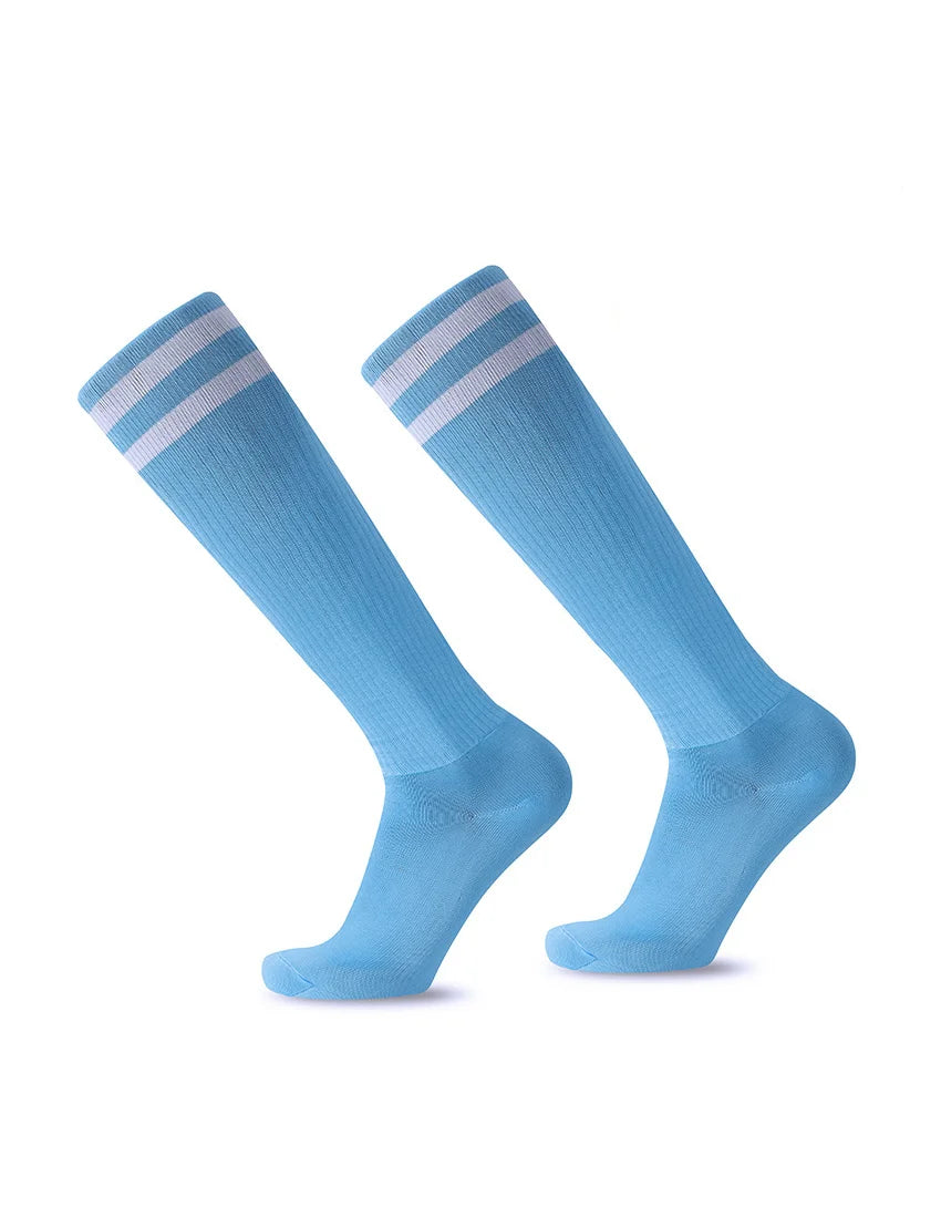 Striped Kids' Football Socks