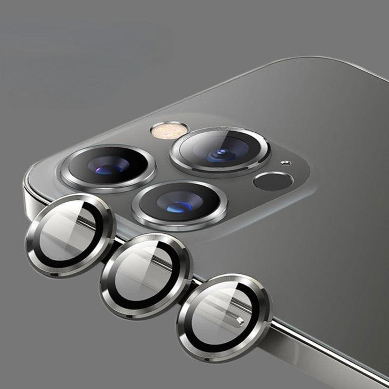 Camera Glass for iPhone 13 Mini Pro Max Glass Protector Camera iPhone 13 Protective Glass iPhone 13 Pro Max Screen Protector Camera Cover Circle Tempered Glass Protector