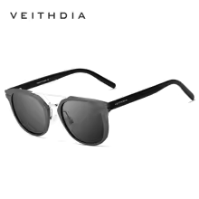Luxury Elegent Aluminium Magnesium Sunglasses Retro Steampunk Round glasses Polarized Sun glasses for Women and Men With UV400 Protection