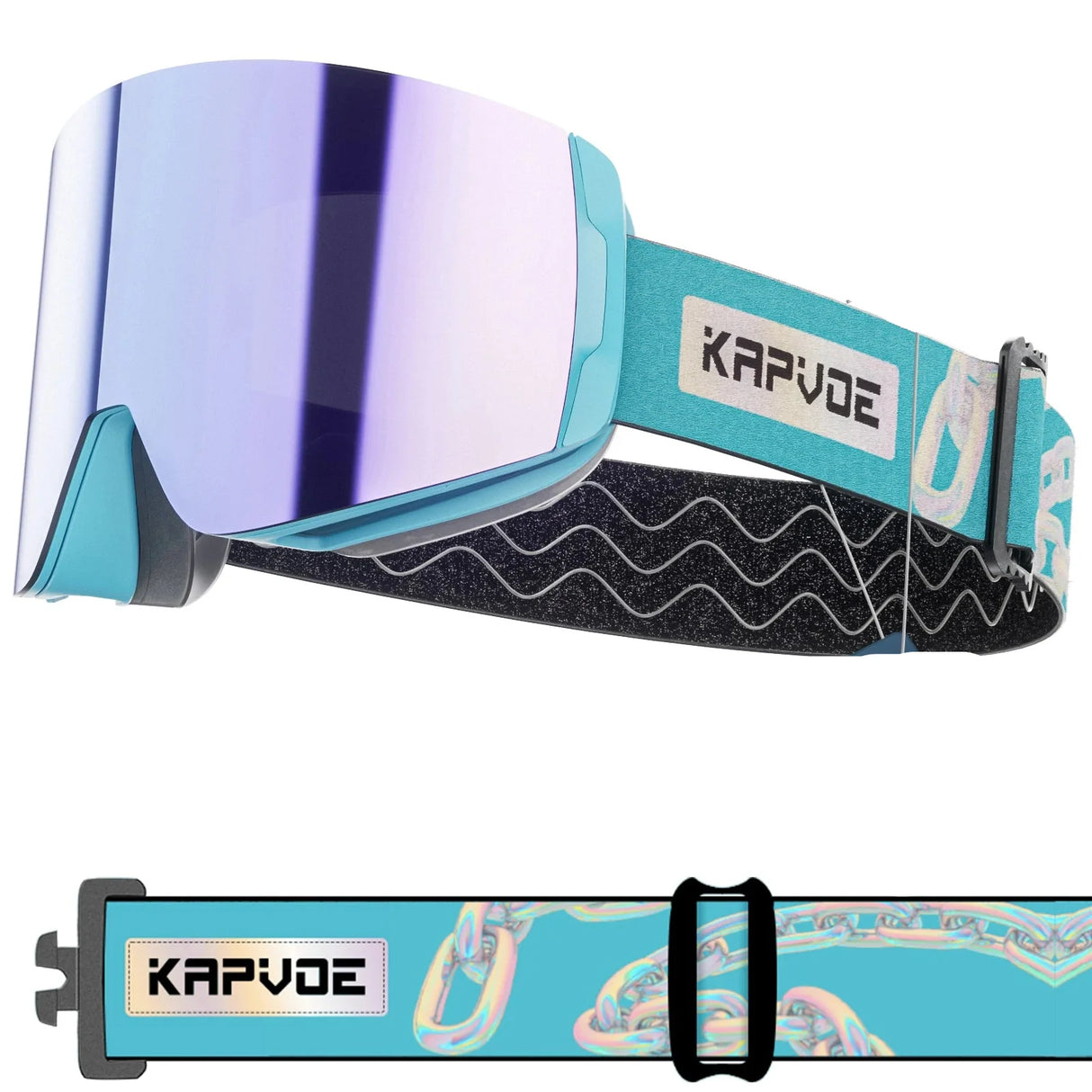 Ultimate Protection Magnetic Ski Goggles with OTG