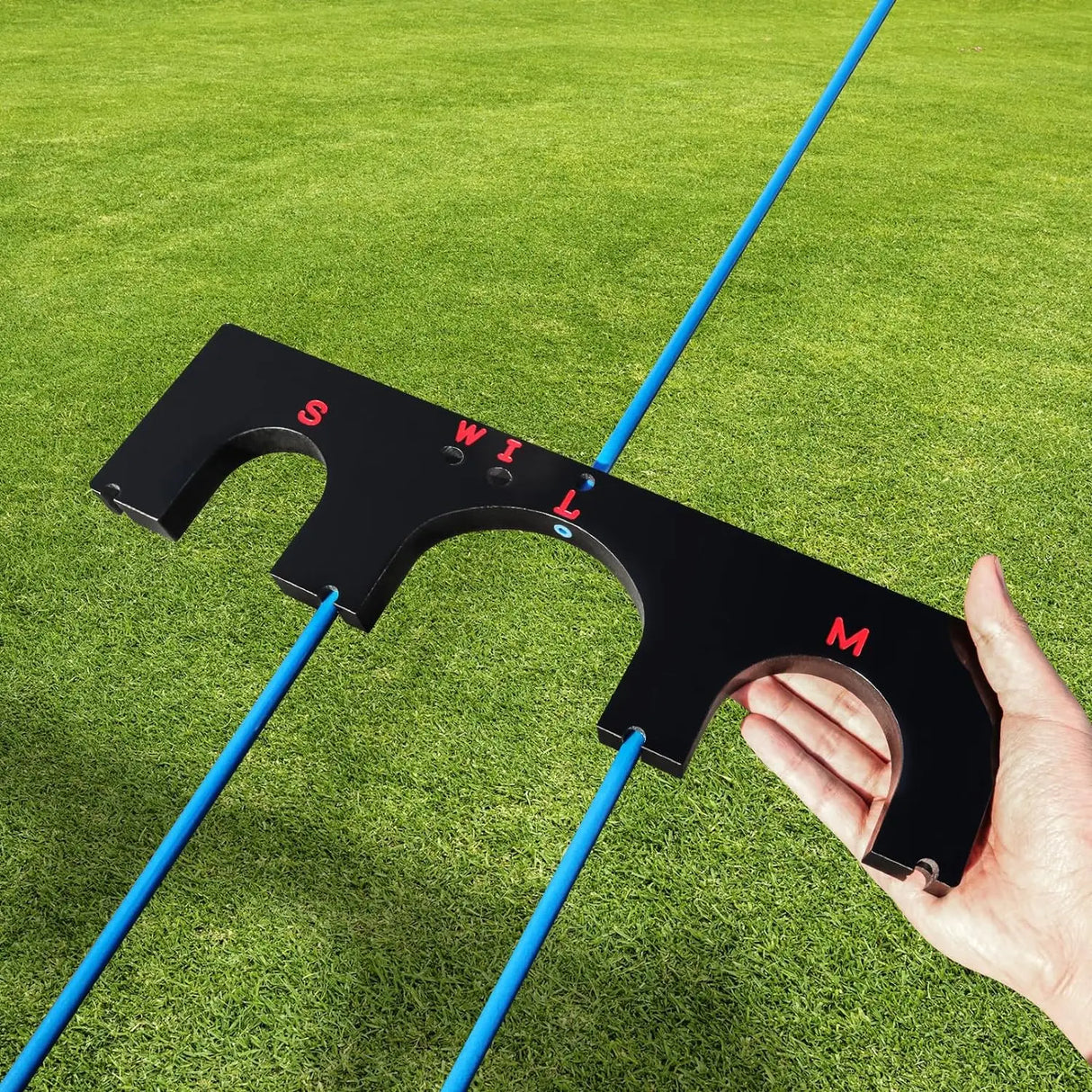 Golf Training Aid Alignment Gate 6 Sticks 5 Angles