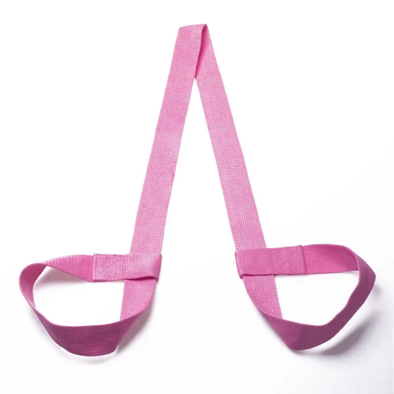 Ergonomic Yoga Mat Carrier with Adjustable Shoulder Strap