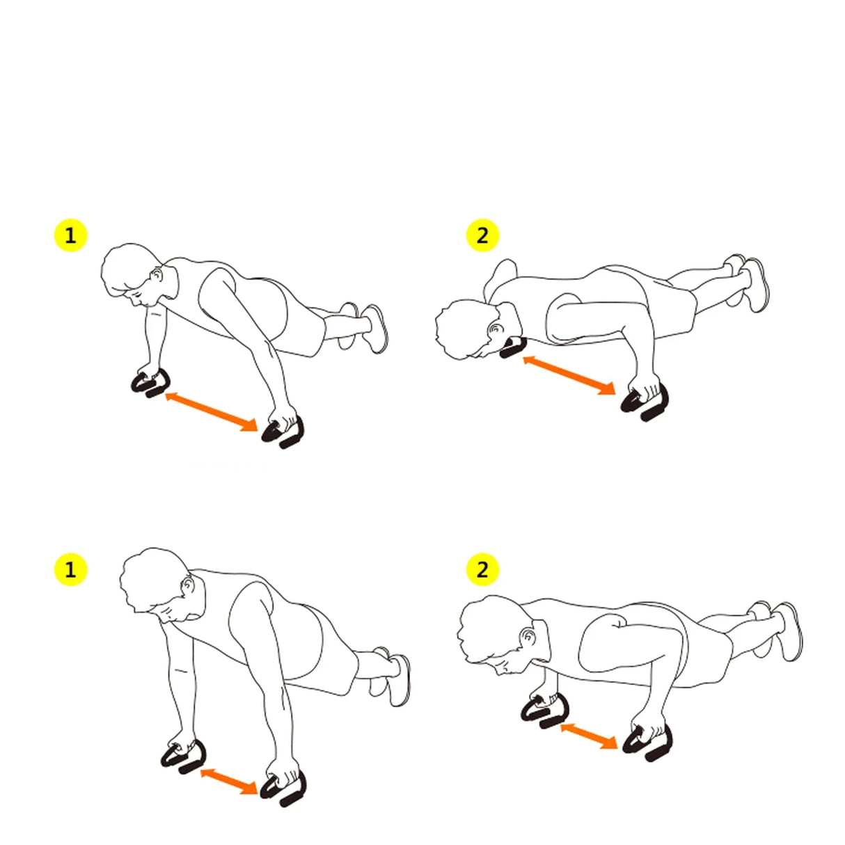 Push Up Handles Strengthen Your Core and Build Muscle with Ease