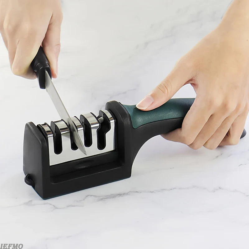 Tungsten Steel Kitchen Knife Sharpener, Stainless Steel Sharpening Rod