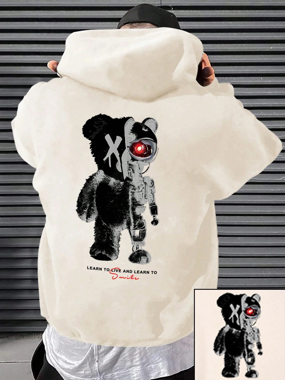 Unique Style Creative Bear Hoodie