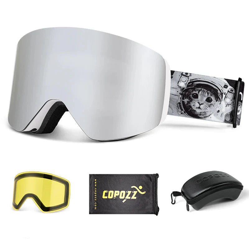 Magnetic Ski Goggles Snowboard Men & Women