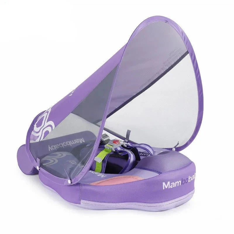 Durable and Safe Non-Inflatable Leather Baby Float