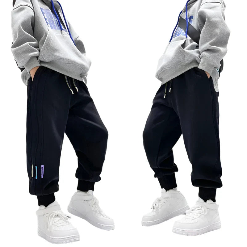 Boys' Comfortable Striped Pants