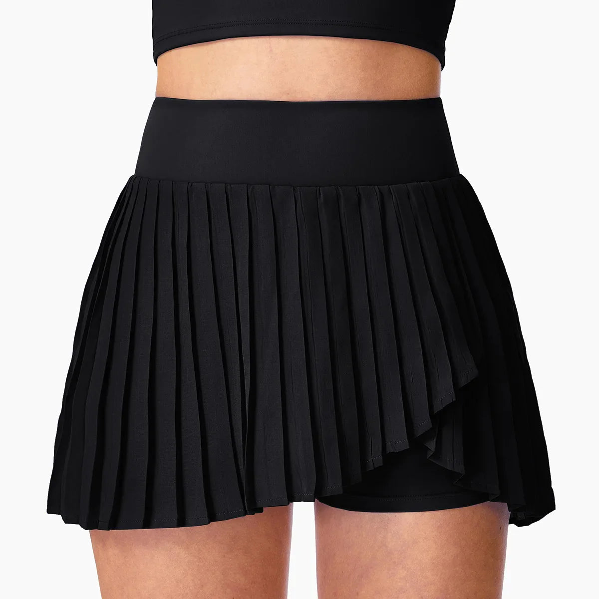 Women's Pleated Tennis Skirts with Pockets for Workout Gym Golf and Running