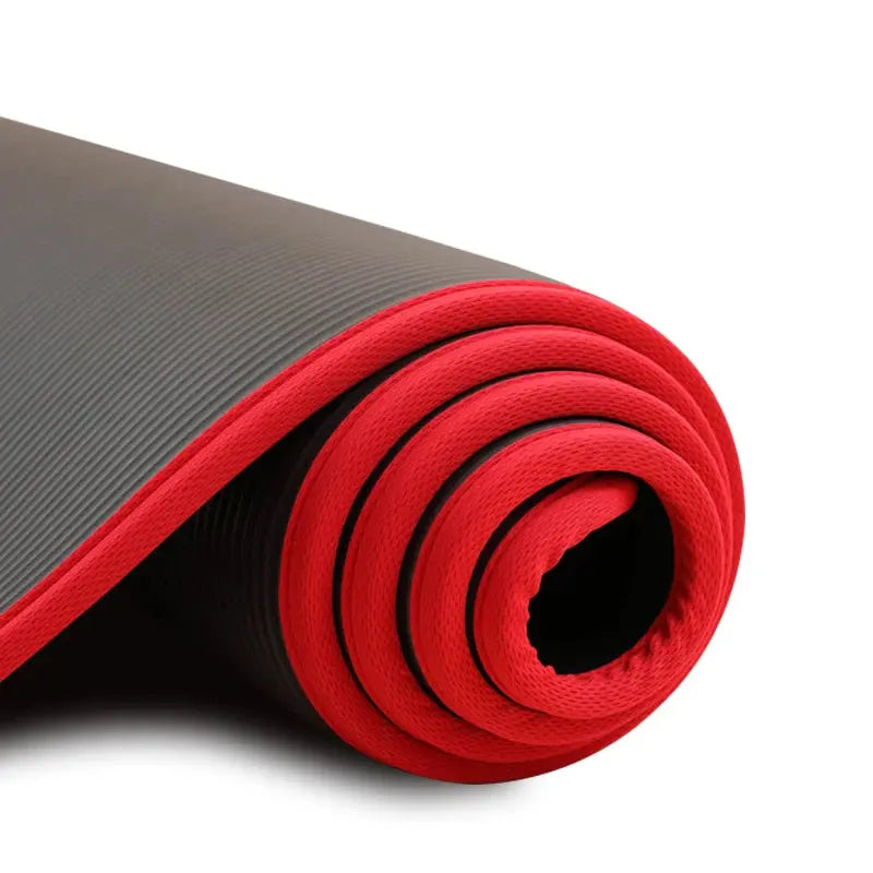 Thick Non Slip Yoga Mat with Bonus Bandage