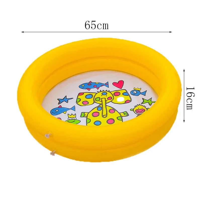 Cool Down and Play Dinosaur Shaped Inflatable Pool for Kids