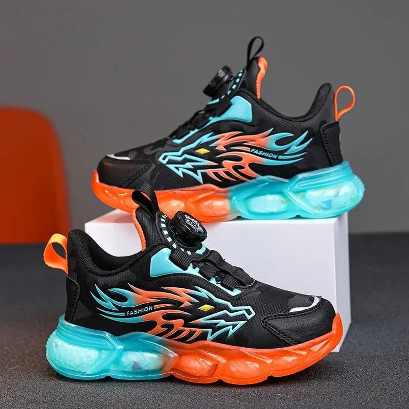 Boys' Platform Sneakers Comfortable Stylish & Perfect for School