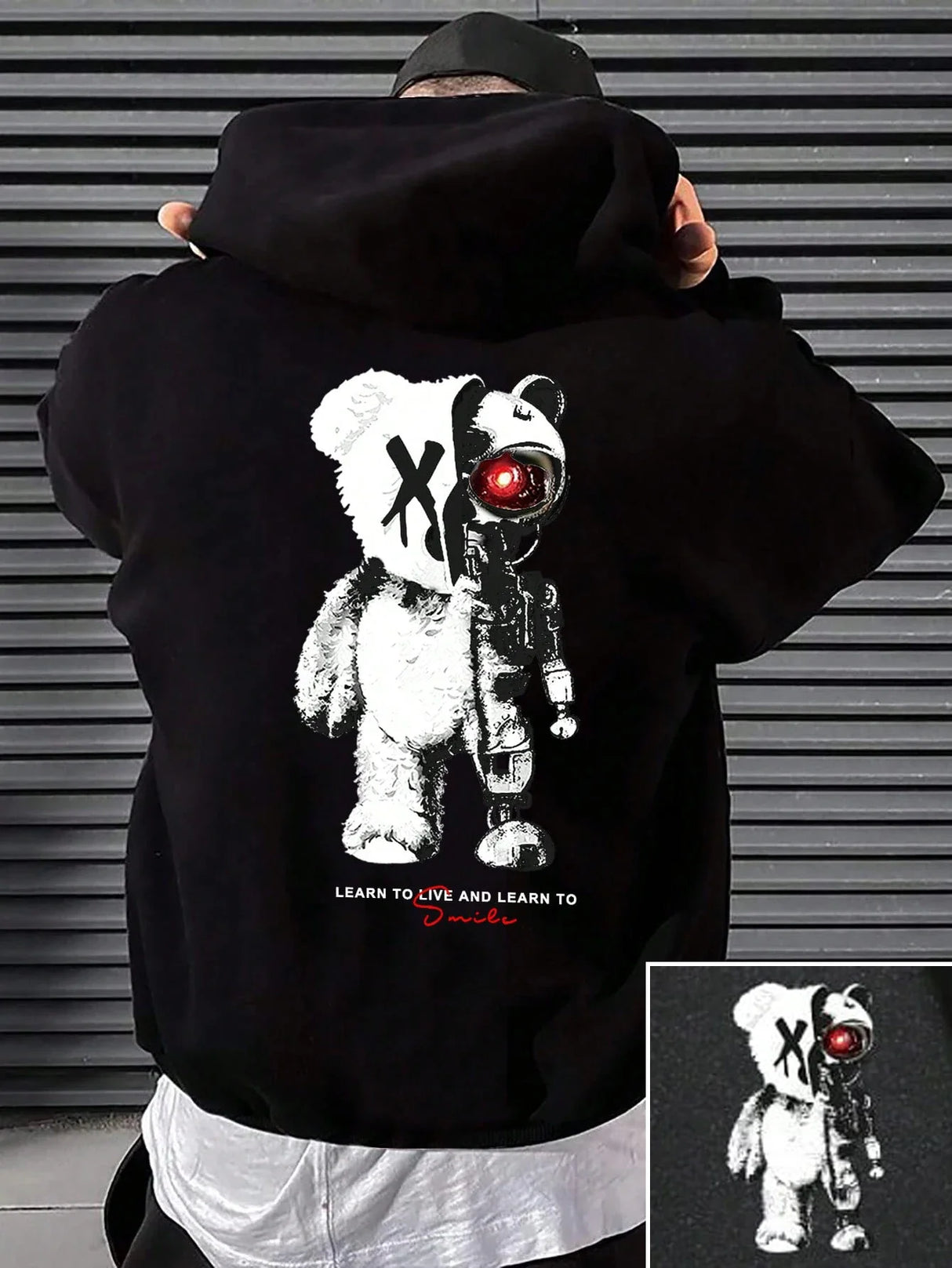 Unique Style Creative Bear Hoodie