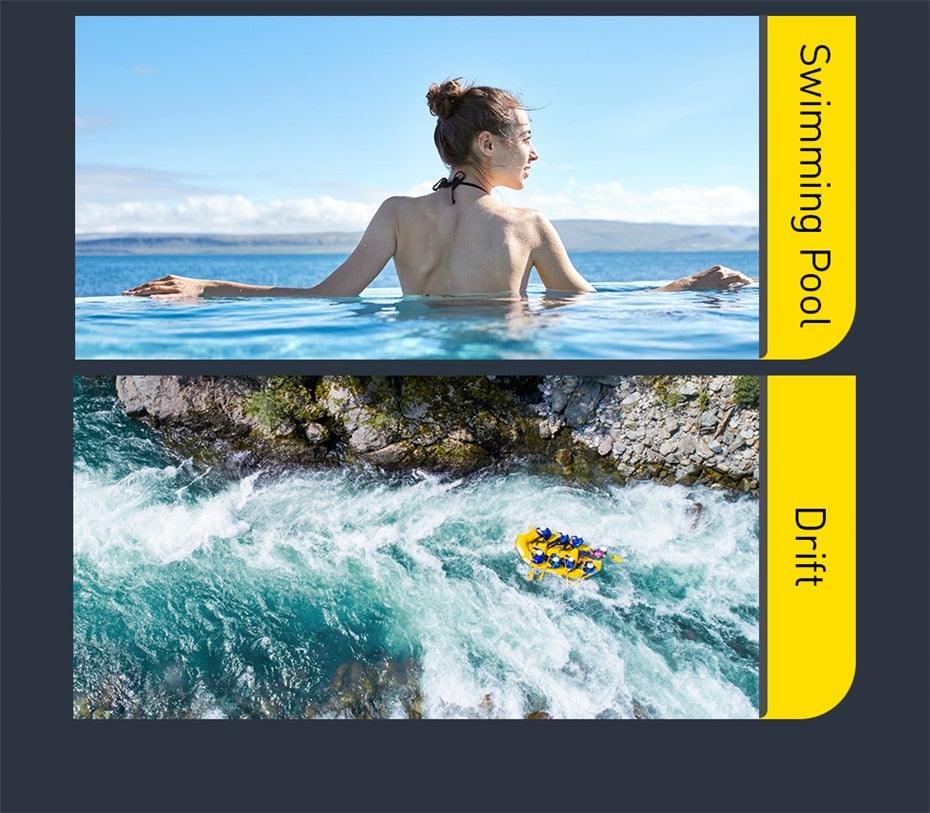 Unique Soft Waterproof Phone Case 7.2inch IPX8 Waterproof Phone Bag For iPhone 13 Waterproof Pouch Diving Surfing Phone Bag Case Cover Adjustable Rope Phone Case