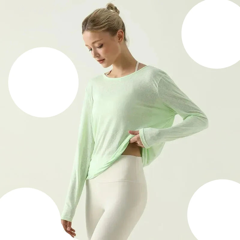 Women's Long Sleeve Workout Shirts