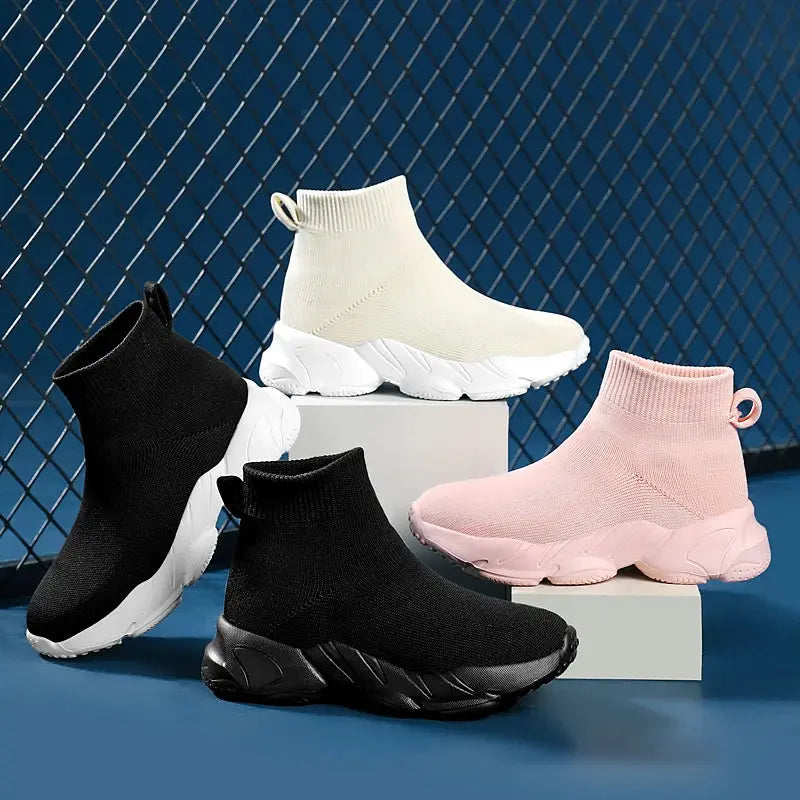 Luxury Kids Sneakers High Top Comfortable Running Shoes