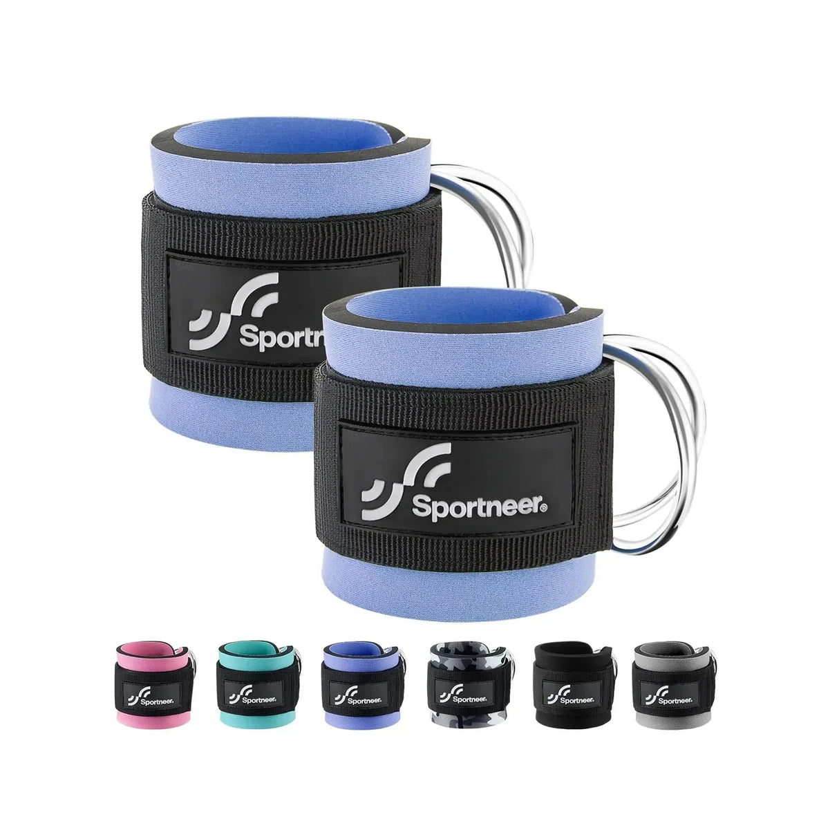 Adjustable Ankle Straps for Leg Glute & Core Workouts
